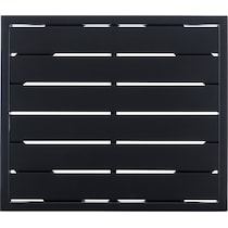 south hampton black outdoor end table   