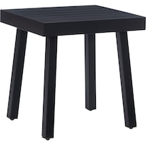 south hampton black white outdoor chair set   