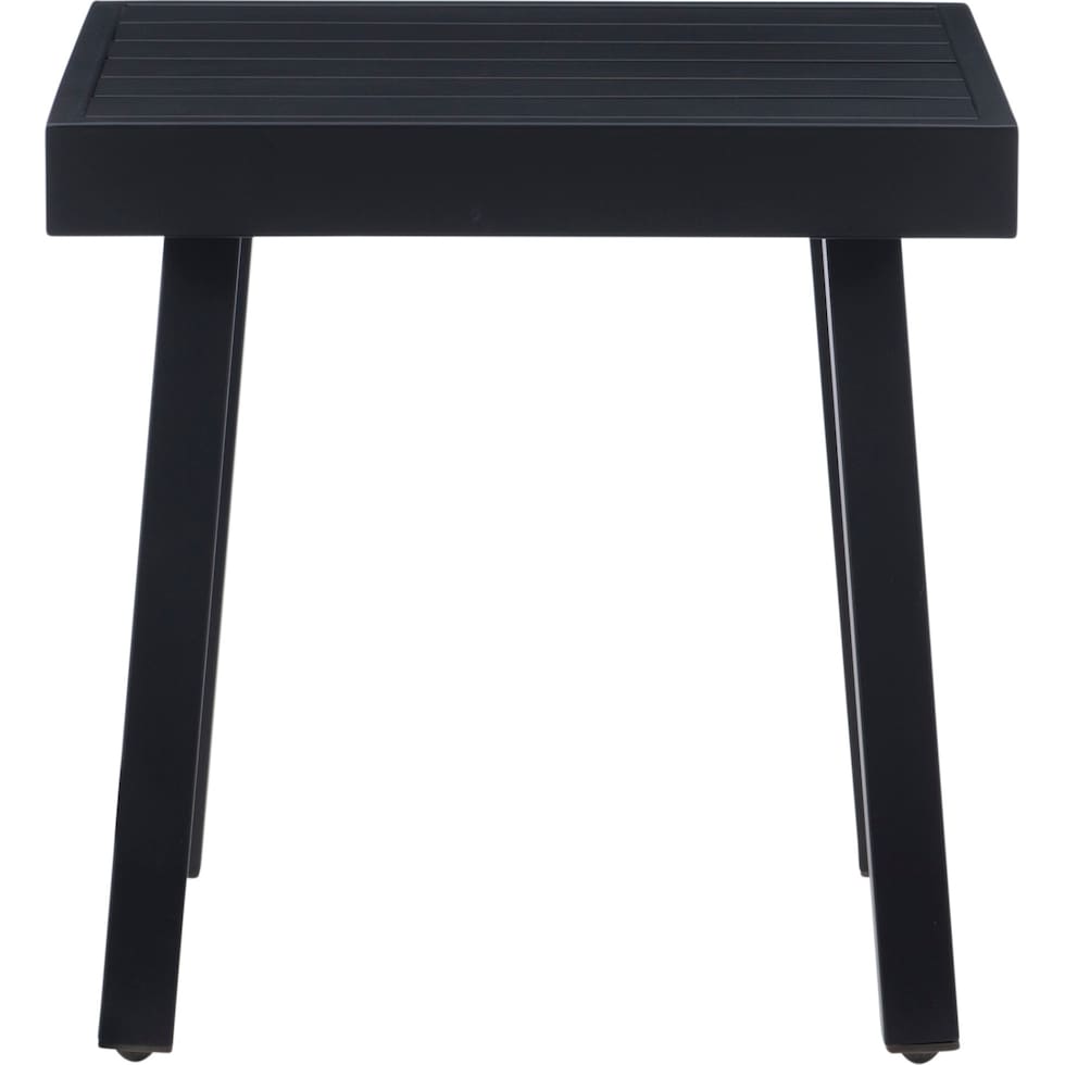 south hampton black white outdoor chair set   