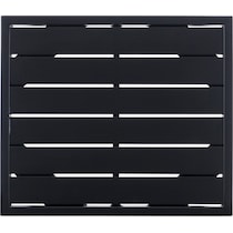 south hampton black white outdoor chair set   