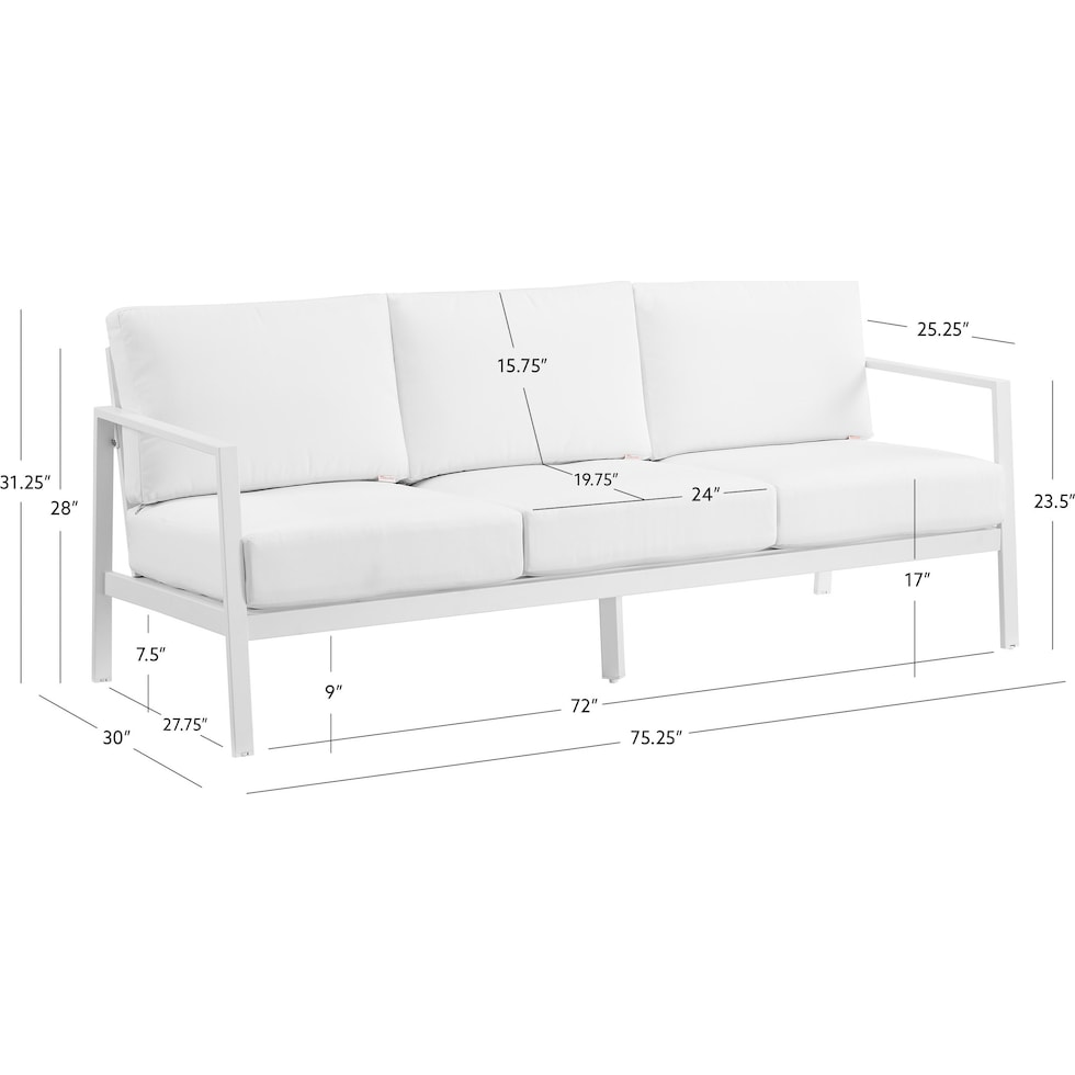 south hampton dimension schematic   