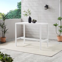 south hampton white  pc outdoor dining   