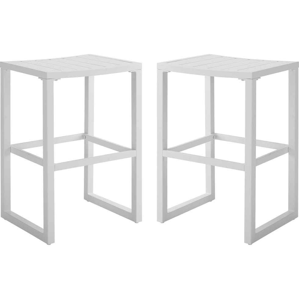south hampton white  pc outdoor dining   