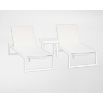 south hampton white  pc outdoor living   