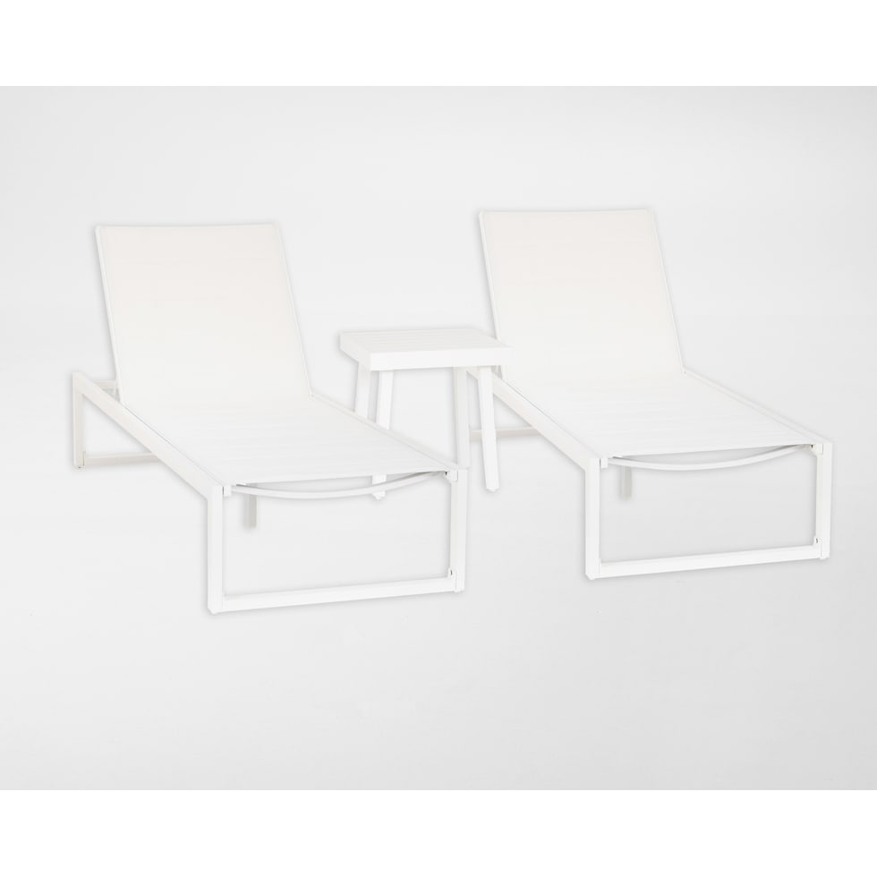 south hampton white  pc outdoor living   