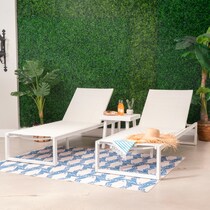 south hampton white  pc outdoor living   
