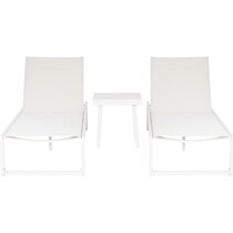south hampton white  pc outdoor living   