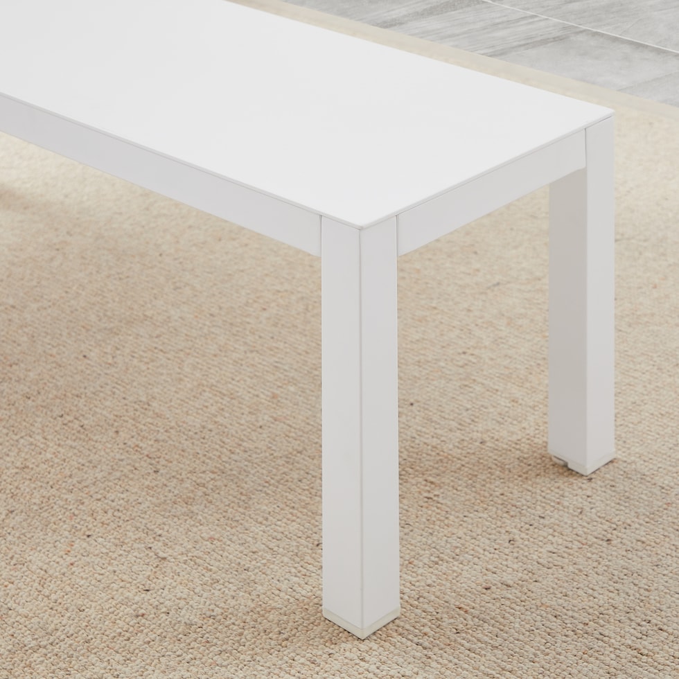 south hampton white  pc outdoor dining   