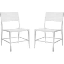 south hampton white  pc outdoor dining   