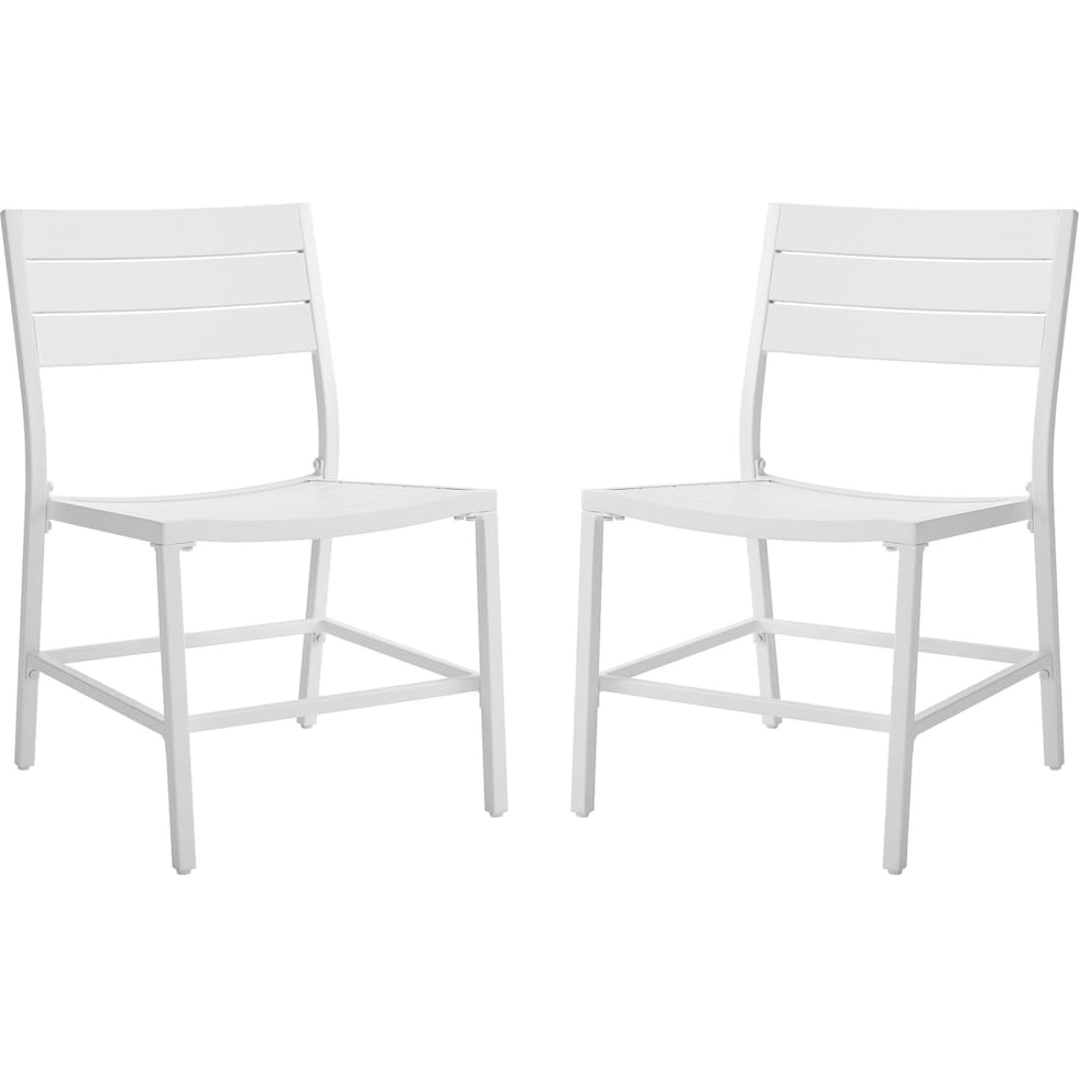 south hampton white  pc outdoor dining   