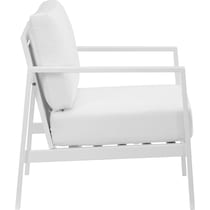 south hampton white outdoor chair   