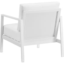 south hampton white outdoor chair   