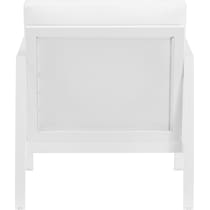 south hampton white outdoor chair   