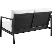 south hampton white outdoor loveseat   