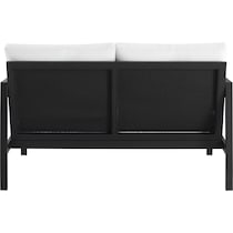 south hampton white outdoor loveseat   
