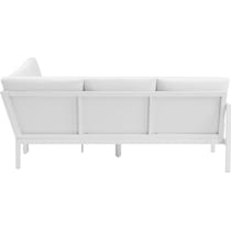 south hampton white outdoor sectional   
