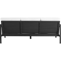 south hampton white outdoor sofa   