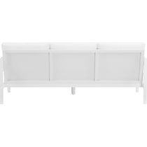 south hampton white outdoor sofa   