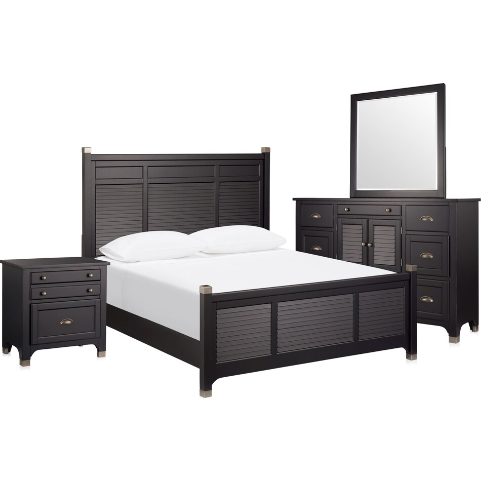 southampton gray  pc king bedroom   