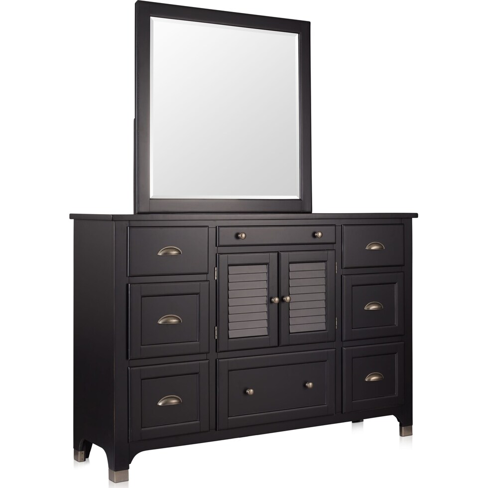 southampton gray  pc king storage bedroom   