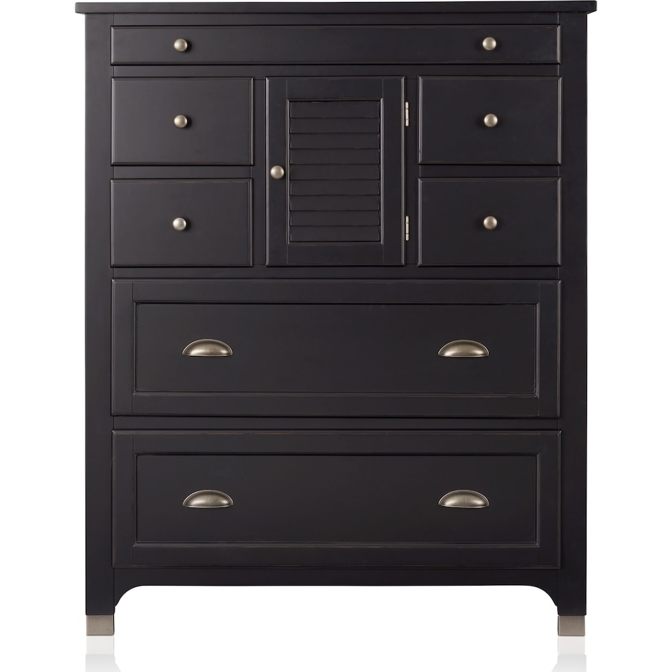 southampton gray door chest   