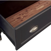 southampton gray king storage bed   