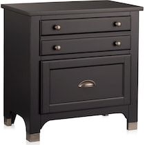 southampton gray nightstand   