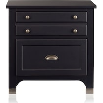 southampton gray nightstand   