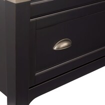 southampton gray queen storage bed   