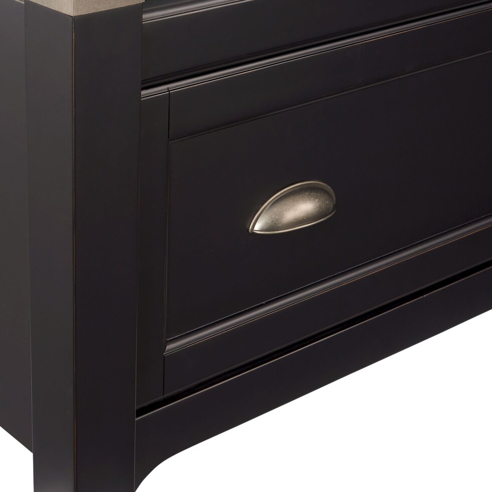 southampton gray queen storage bed   