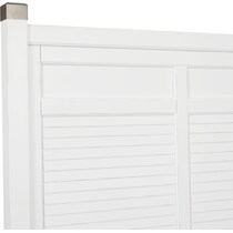 southampton white king storage bed   