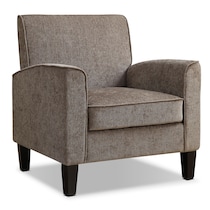 southie gray accent chair   