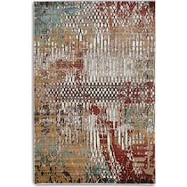 specter multicolor area rug  x    