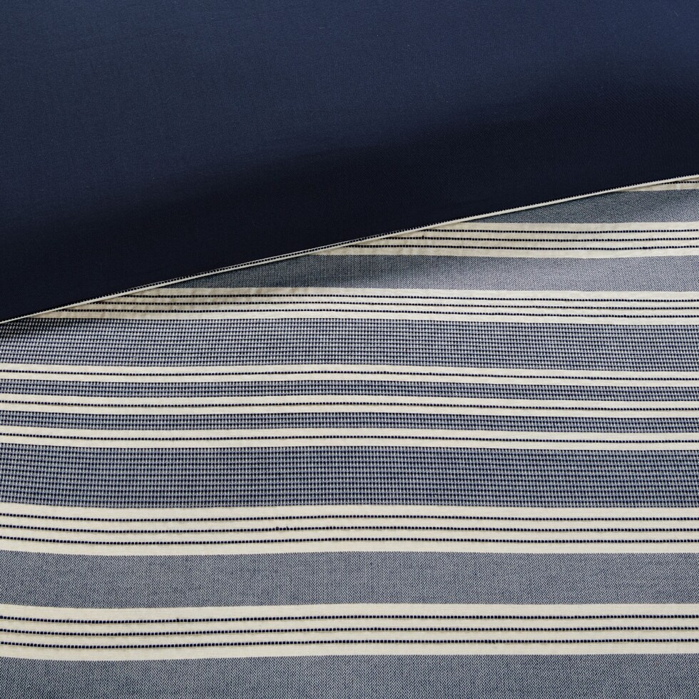 spencer blue queen bedding set   