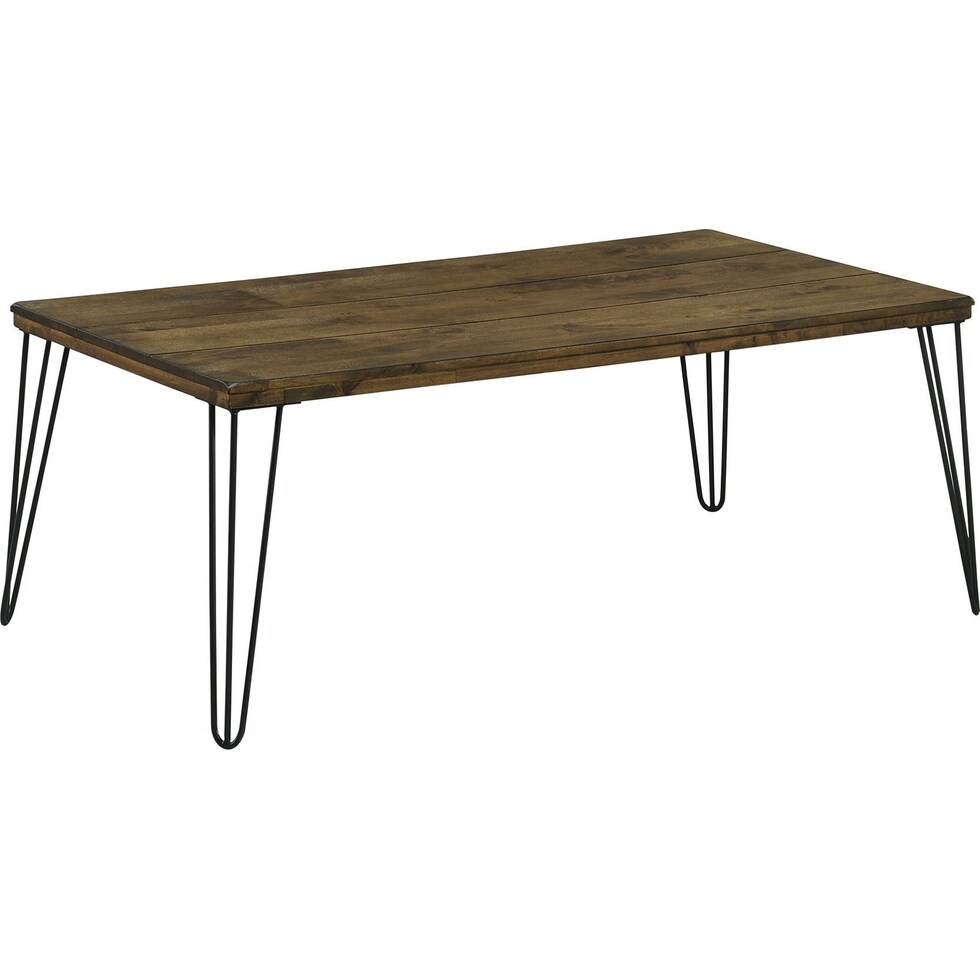 spice dark brown coffee table   