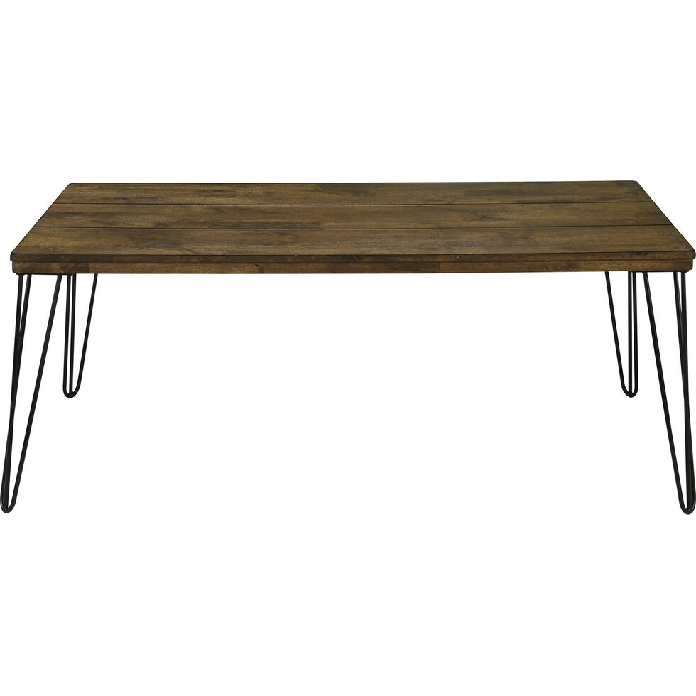 spice dark brown coffee table   