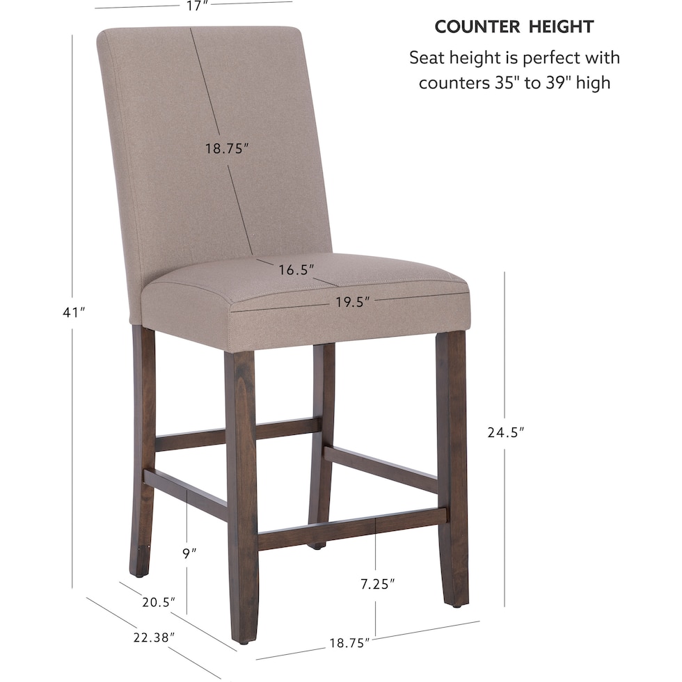 spiva counter height stool   