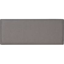 spiva gray counter height bench   