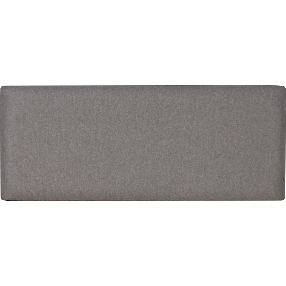 spiva gray counter height bench   