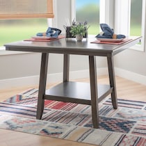 spiva gray counter height table   