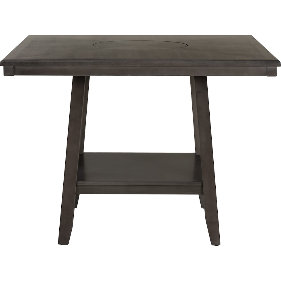 spiva gray counter height table   