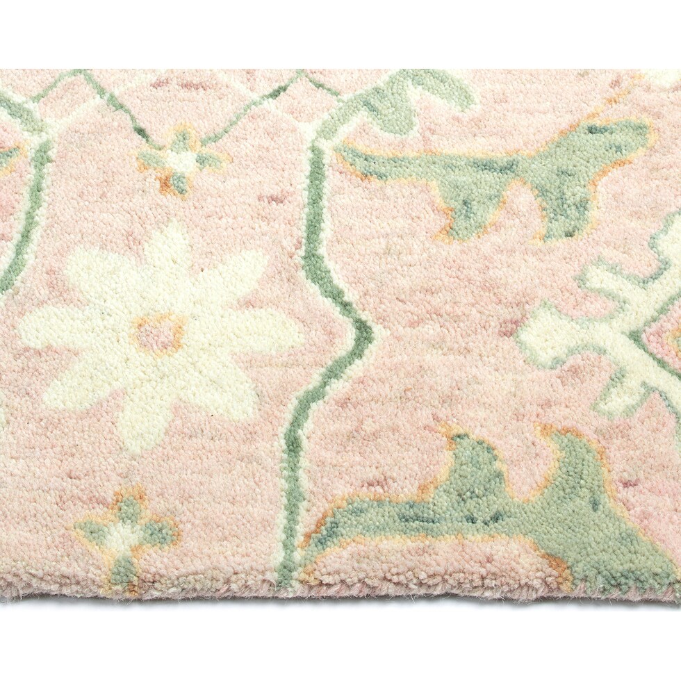 splendor pink area rug  x    
