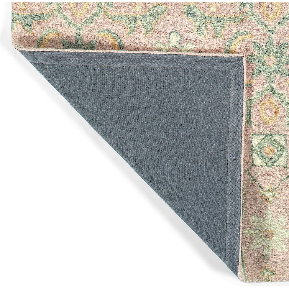 splendor pink area rug  x    