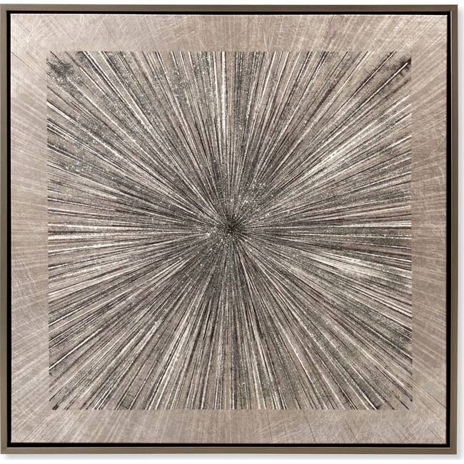 Home Accessories - Silver Spokes Framed Print
