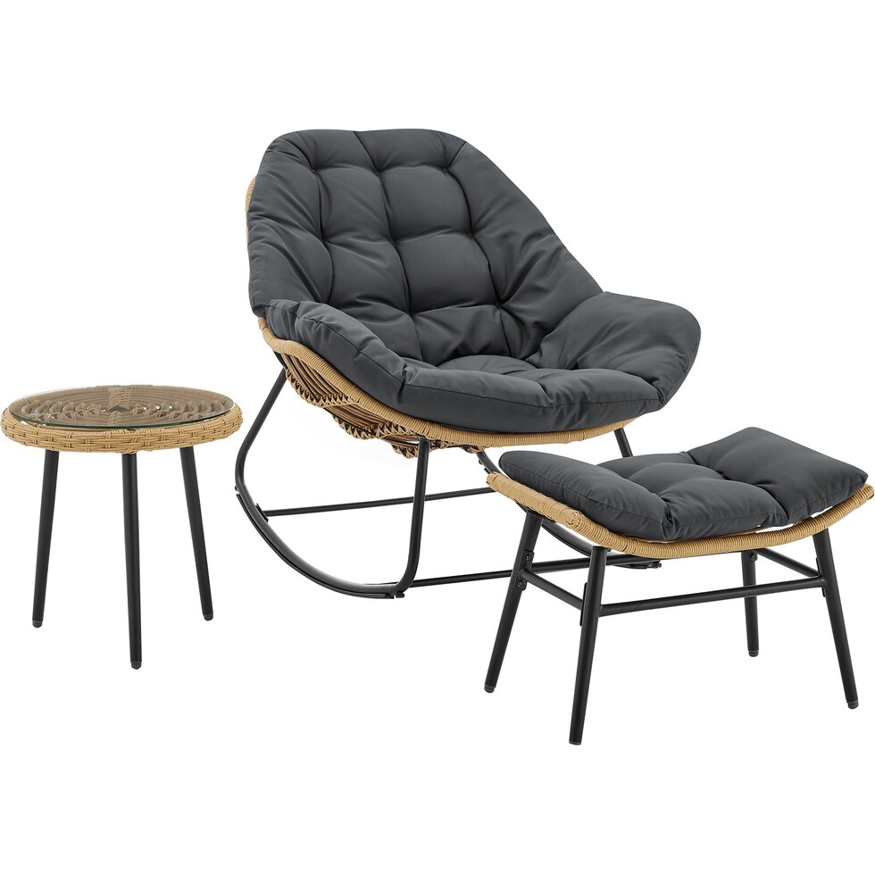 springdale gray  pc outdoor living   