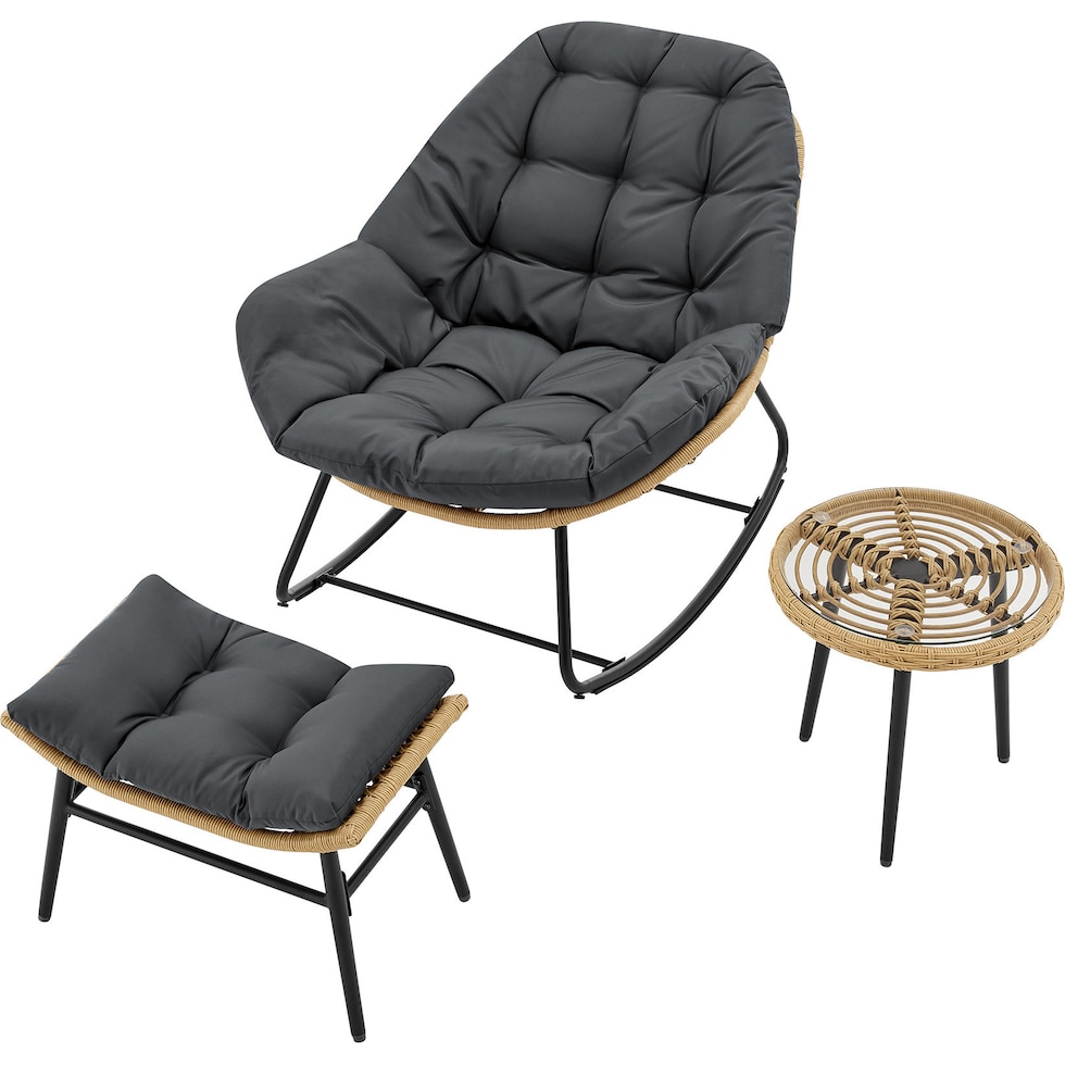 springdale gray  pc outdoor living   