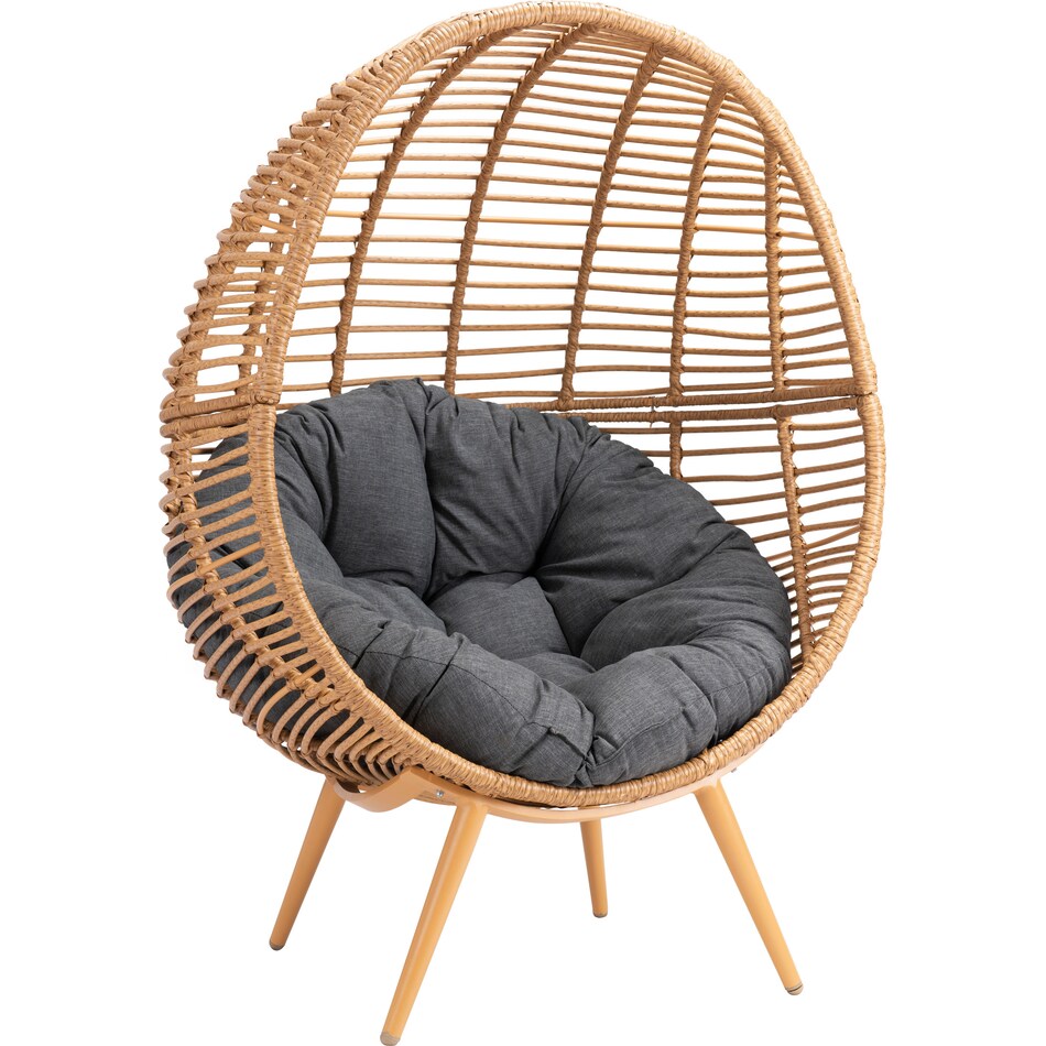 springdale tan gray outdoor chair   