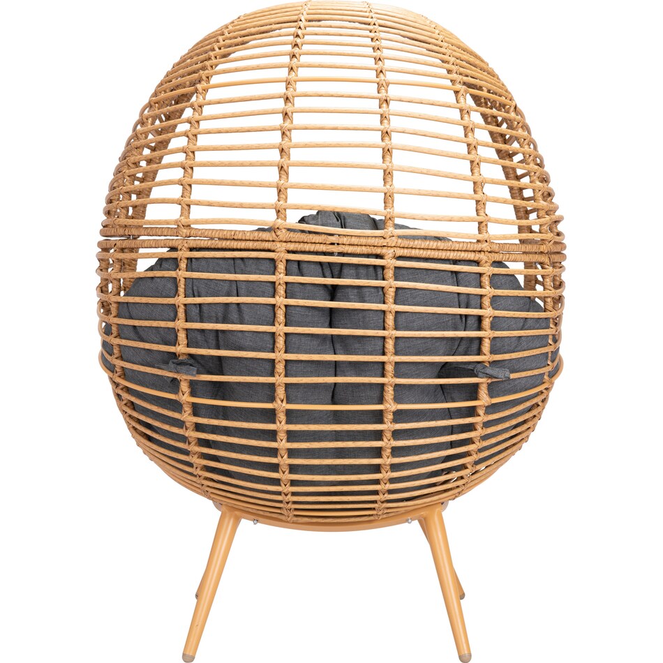 springdale tan gray outdoor chair   