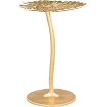 sprout gold side table   