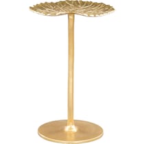 sprout gold side table   